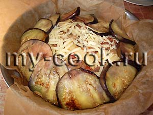 Купол из баклажанов