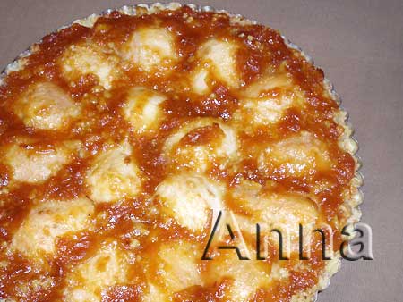 Пирог с грушами