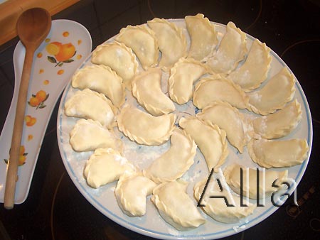 Вареники с картошкой украинские