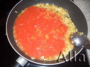 Соус из томатов с сыром Фета 